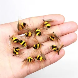 Insecto Artificial Abeja Wobbler Spinner de Pesca Carpa Trucha