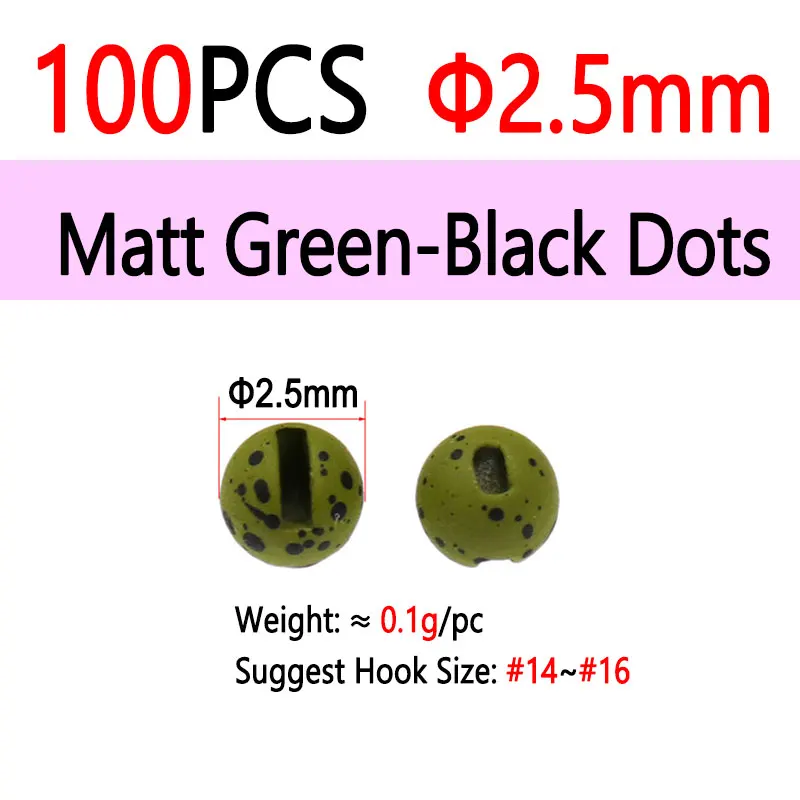 100pcs 2.5mm MGBD