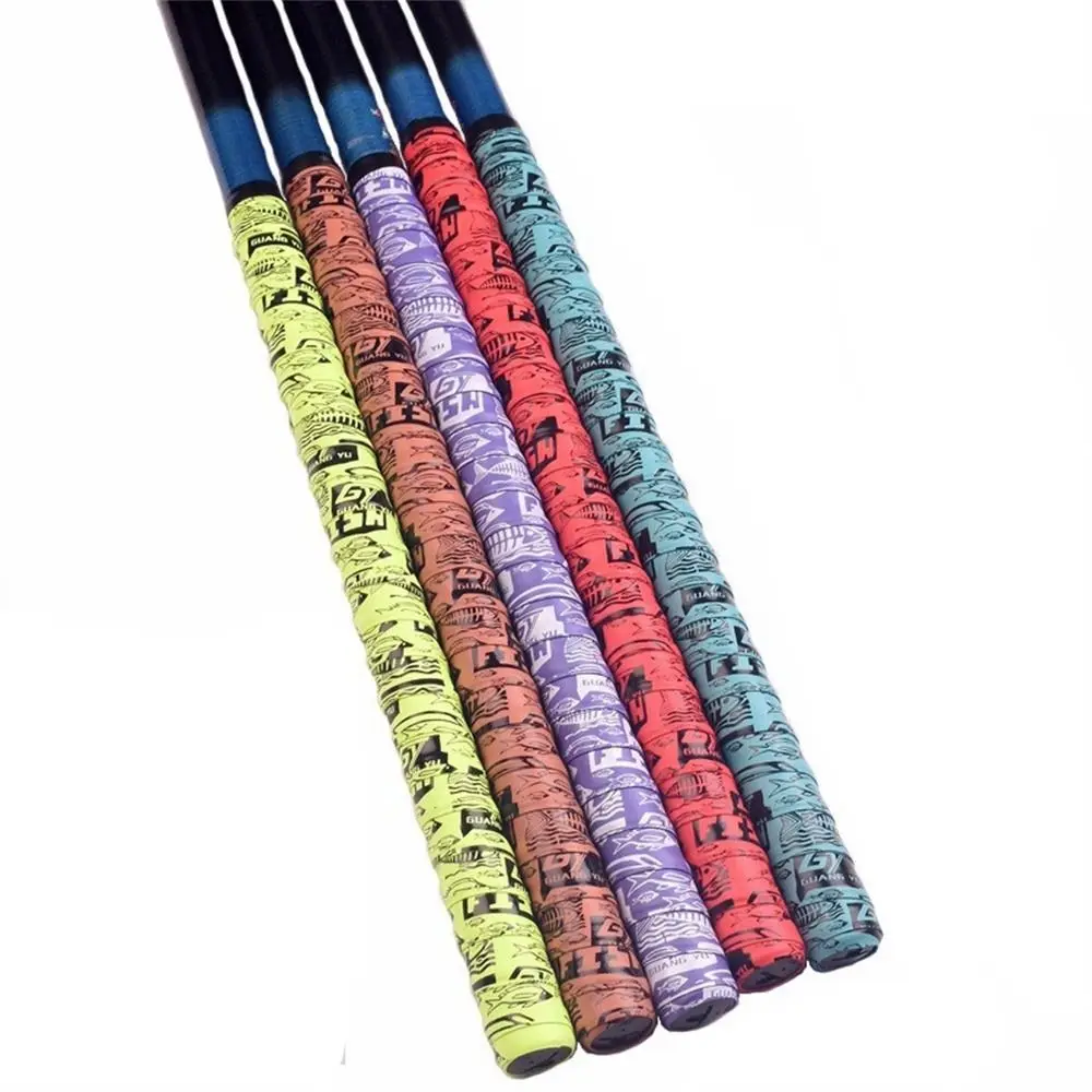 Cinta antideslizante para caña de pescar, banda de sudor alargada de 2M, empuñadura para tenis, bádminton, banda antideslizante para envolver el sudor - imagen 2