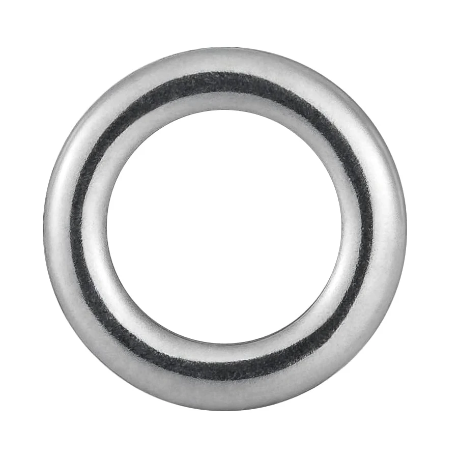 Anillos de señuelo de pesca de acero inoxidable, conector sólido, anillos divididos resistentes, anillo de repuesto de señuelo de gancho, 2mm, 100 piezas - imagen 2