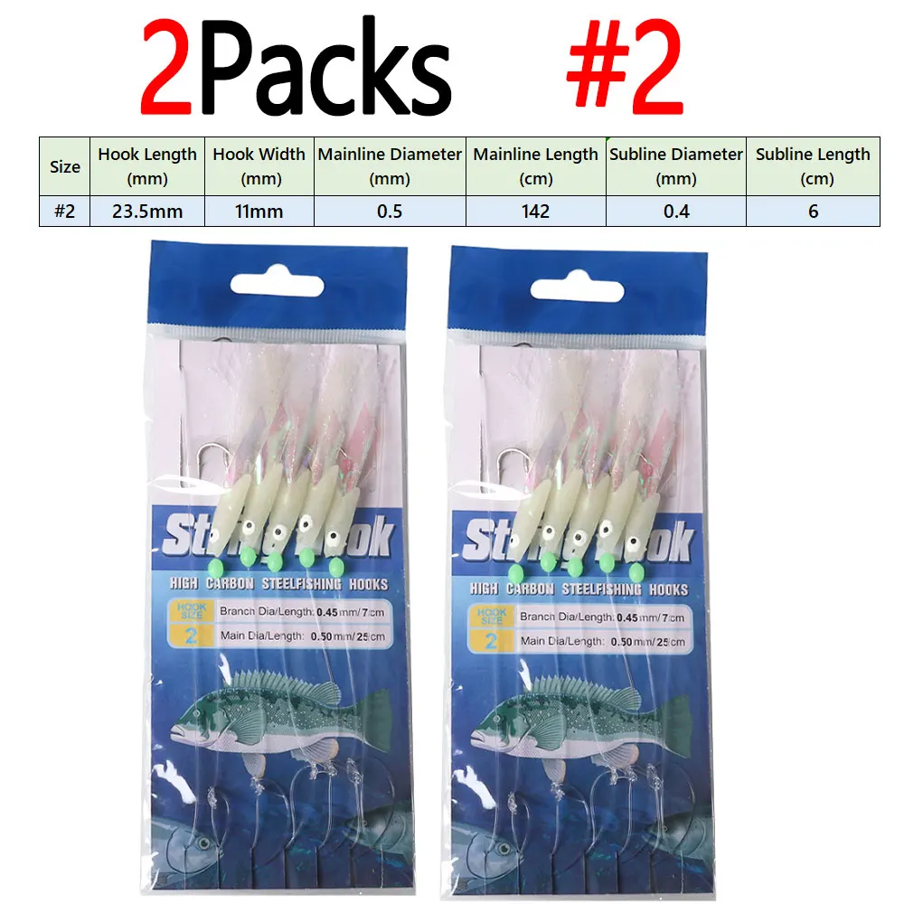 2packs Size 2