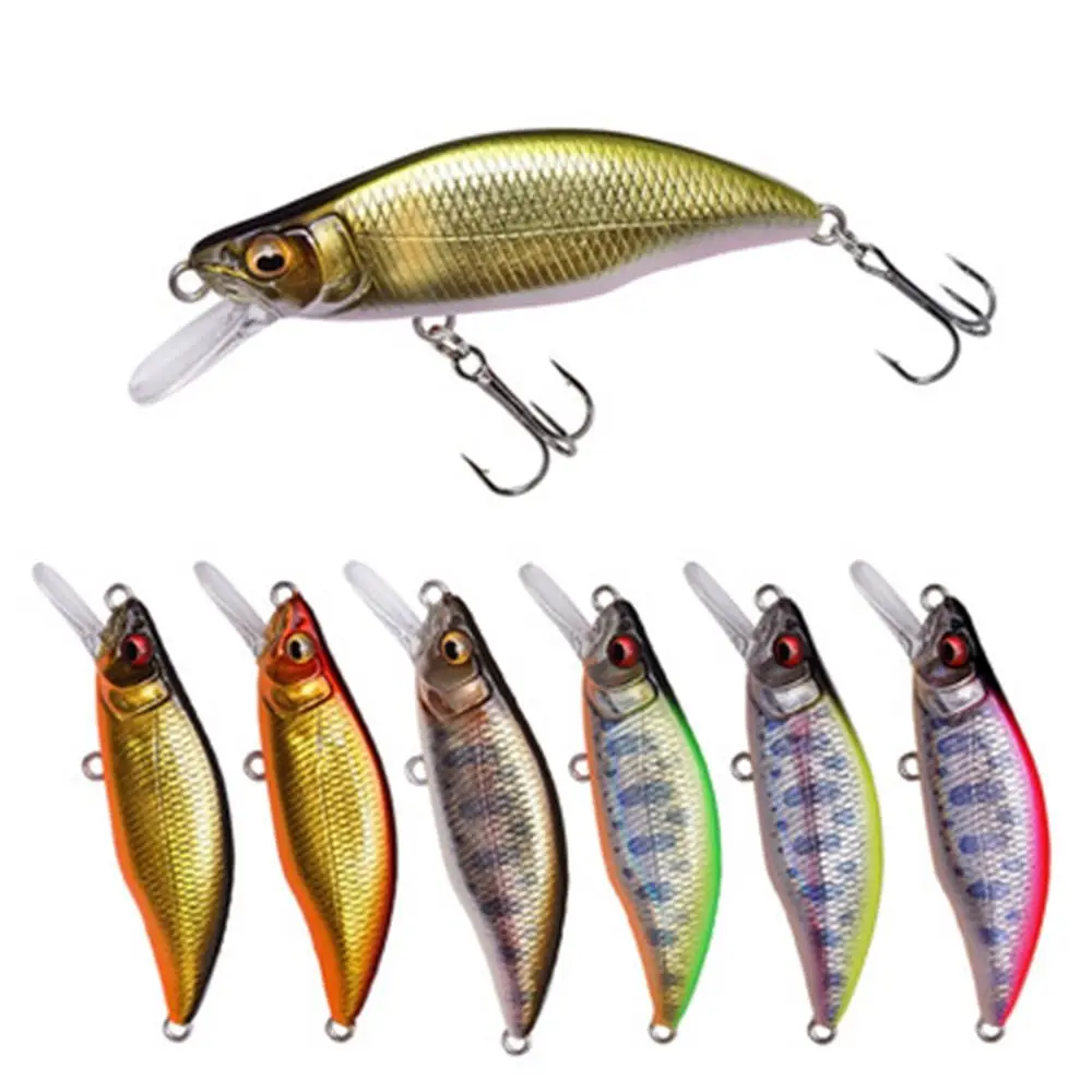 Señuelo de pesca duro Crankbait Stream para perca, Lucio, trucha, lubina, diseño japonés, 51mm/4,2g, 52mm/4,5g - imagen 2