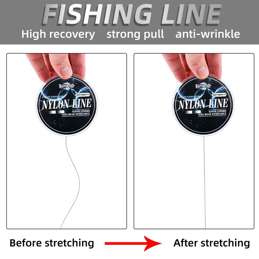Sedal monofilamento nailon de calidad para pesca en mar - imagen 5