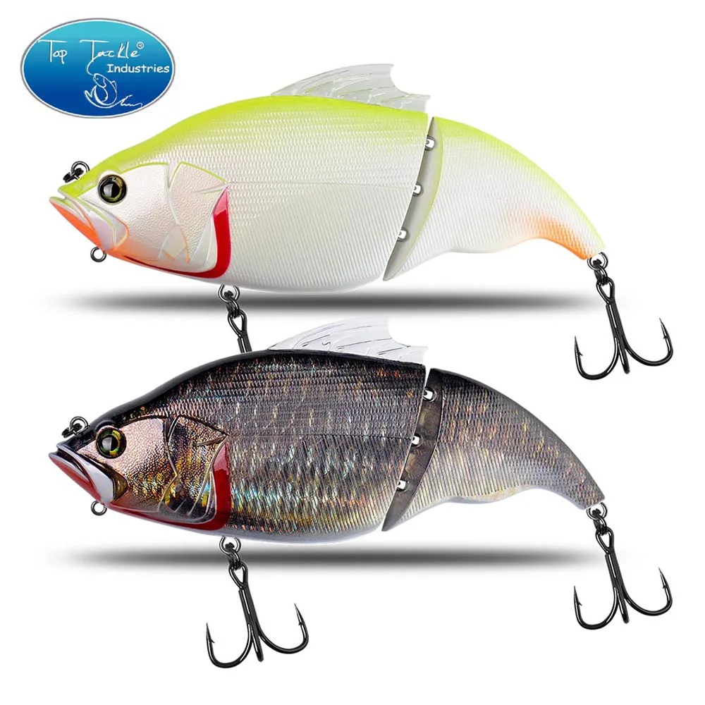 Señuelo de pesca CF, Swimbait flotante, 190mm, 135g, vibración, sin labios, cebos duros, Crankbait, pesca articulada - imagen 5