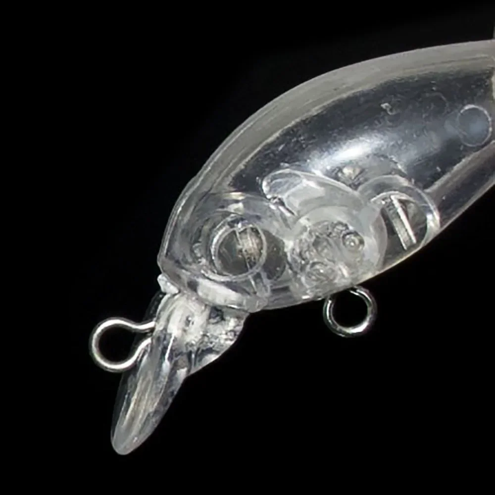 Countbass 10 Uds. Señuelo duro en blanco que se hunde 35mm/1,4 "3g/0,1oz Crankbait, cebos de pesca sin pintar, Wobblers, cebos duros en blanco - imagen 5