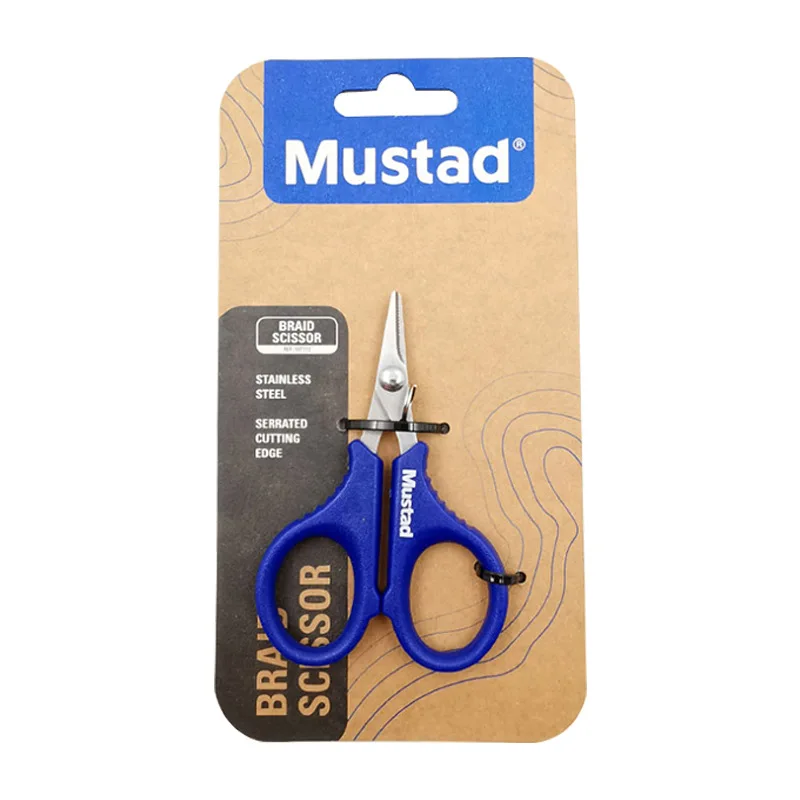 Mustad pesca en el mar dentada Ultra pequeña multifunción MT112 pesca PE línea tijeras especiales - imagen 3