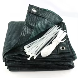 Red parasol de HDPE Anti-UV de alta calidad, redes de privacidad de seguridad gruesas para balcón, cubierta protectora de plantas suculentas para jardín, toldo para piscina