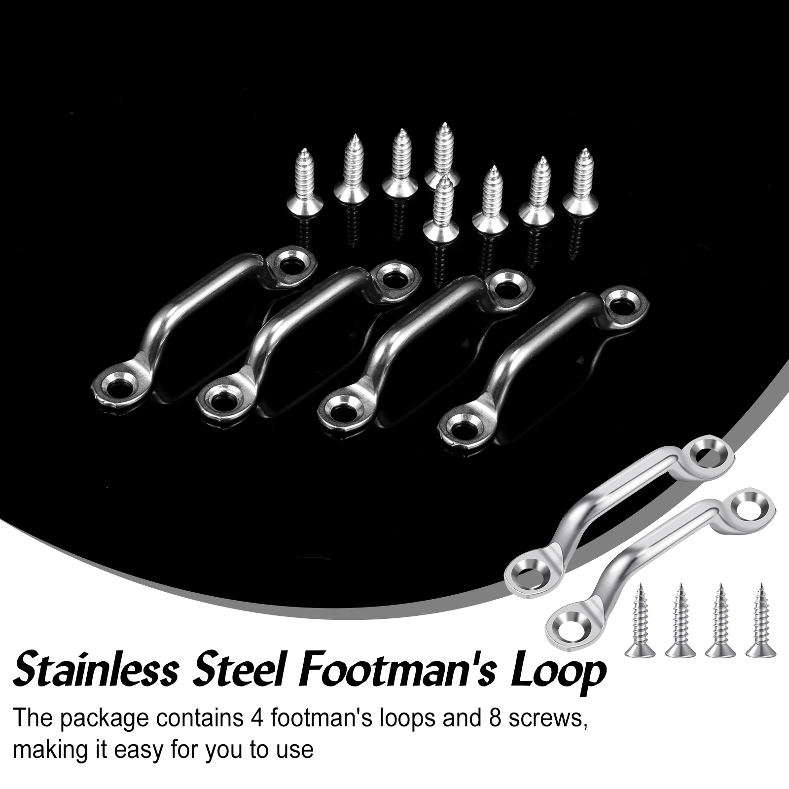 Luce de footman de acero inoxidable seguro y duradero para una fácil instalación