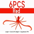 6pcs Red