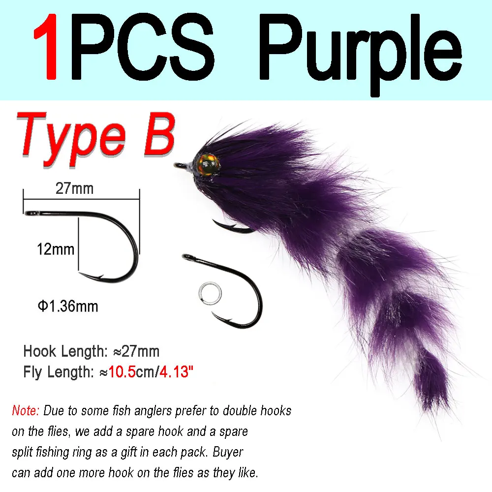 1pcs Purple Type B