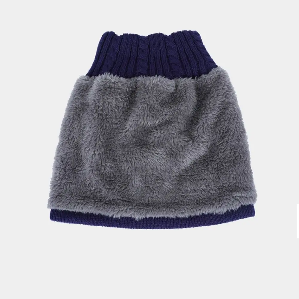 Bufanda gruesa de esquí para motocicleta, cubierta cálida para el cuello, bufanda de Otoño Invierno, redecilla, capucha, tubo, bufandas tejidas de lana, calentador térmico para el cuello