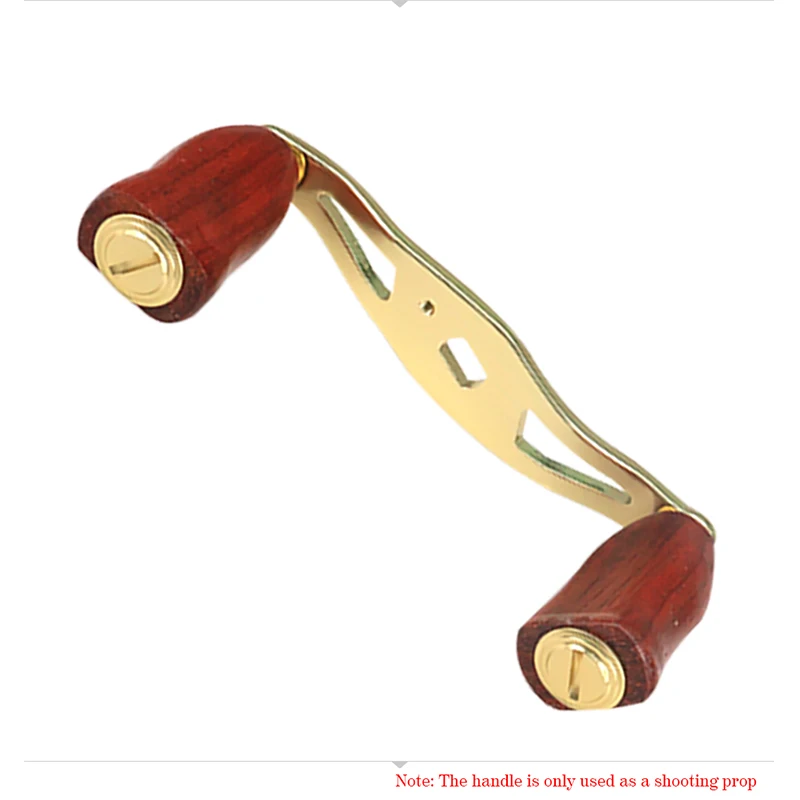 Perilla de mango de carrete de pesca, Material de madera para carrete giratorio S/D y Baitcasting, accesorio de mango para perilla DIY, 1 ud. - imagen 5