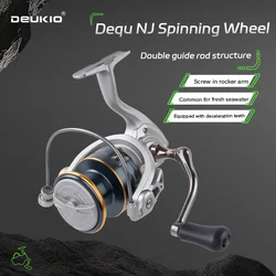 Carrete Giratorio DEUKIO metálico – Agua dulce y salada