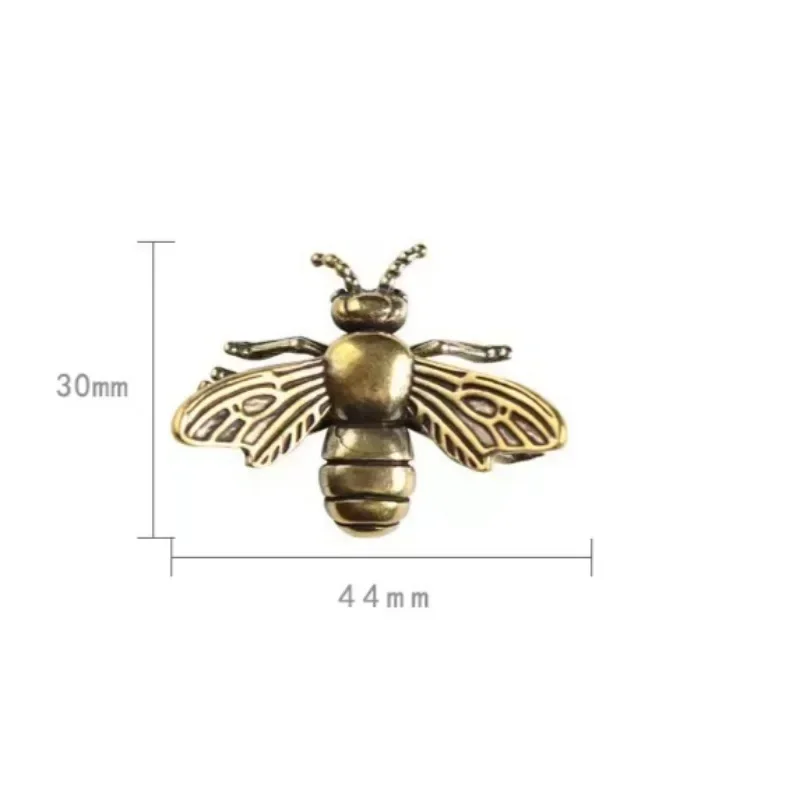 Figuritas de abeja de latón – Miniaturas de té para decoración del hogar - imagen 5