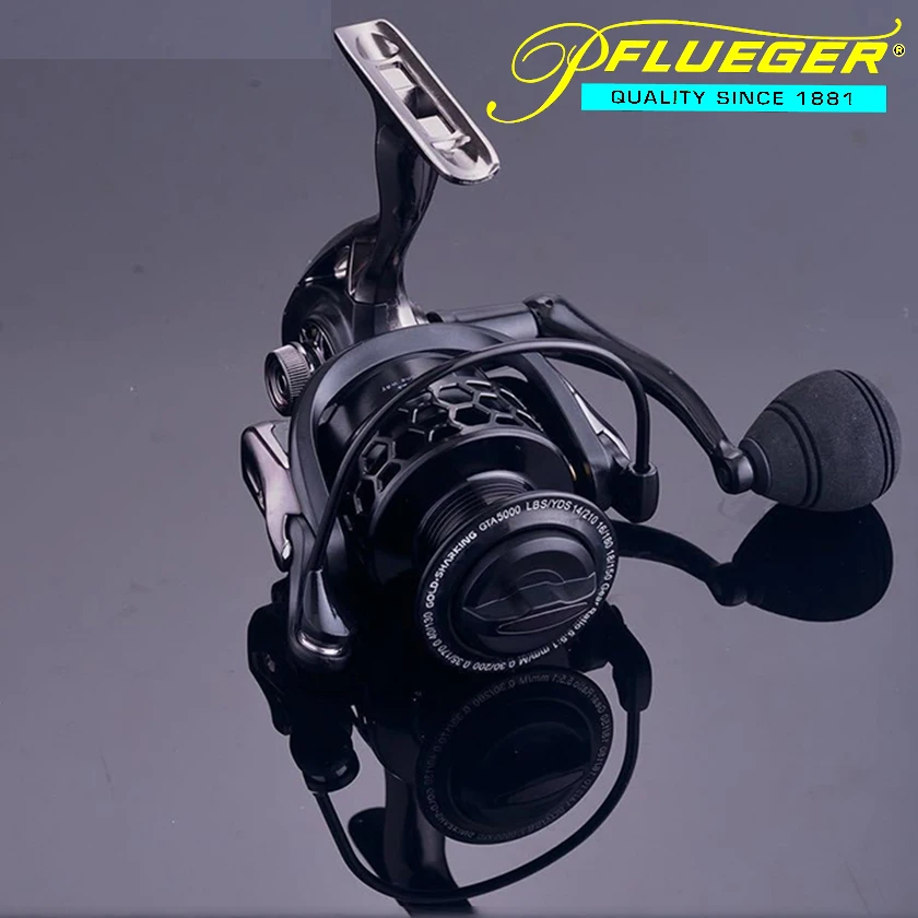 Pflueger-carrete de pesca de agua salada con arrastre máximo de 23KG, carrete grande resistente, engranaje de Metal, rodamiento de alta velocidad - imagen 3