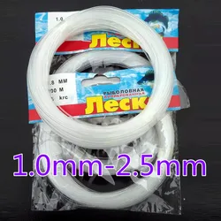 Sedal de pesca transparente gran diámetro para trucha y mar