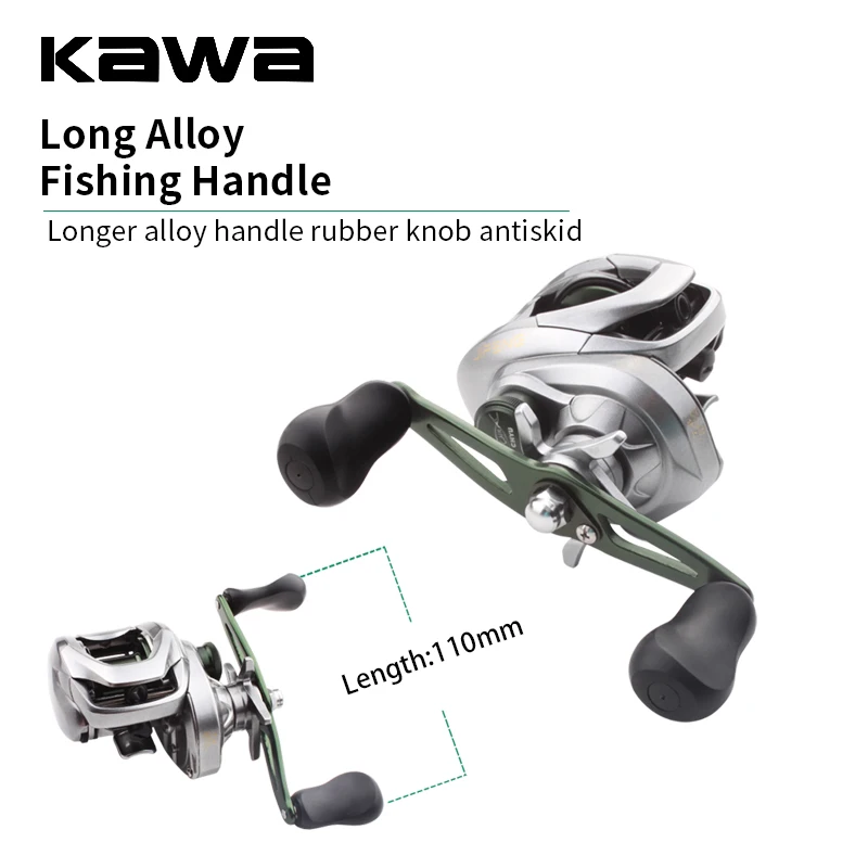 Kawa-carrete de pesca Baitcast, carrete de aleación, arrastre máximo 12kg, NMB 12 + 1 rodamientos, relación de sistema magnético 7,6: 1, carrete ligero A - imagen 4