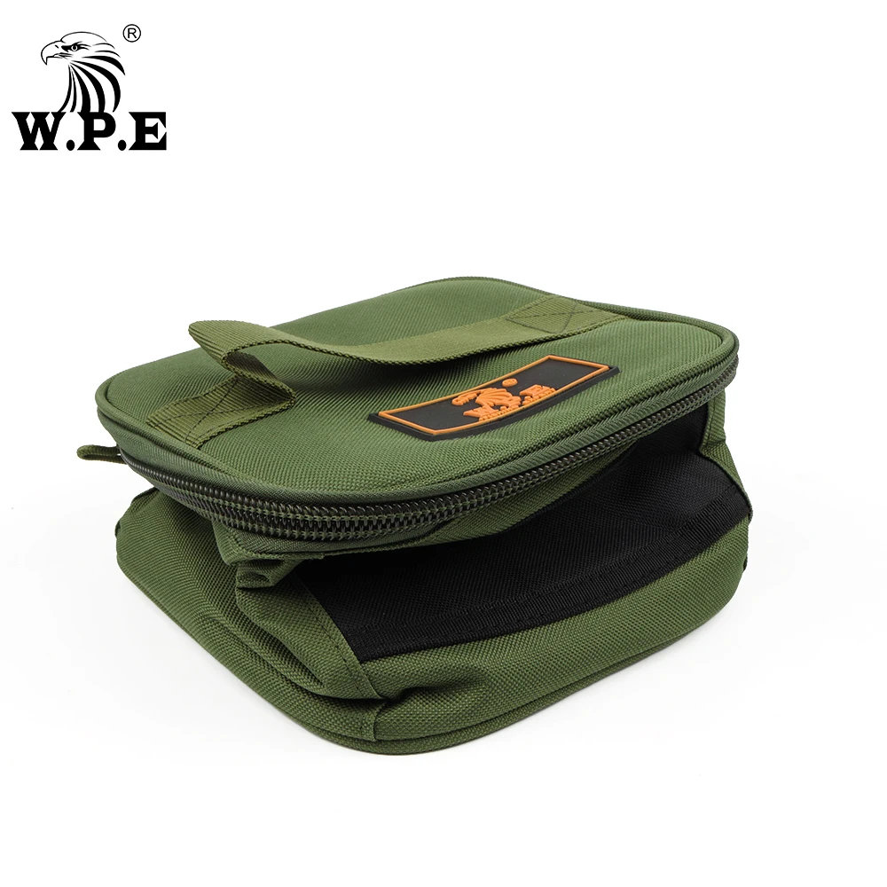 W.P.E-Bolsa de Pesca de 1 piezas, Oxford bolso de tela, aparejos de rueda de carpa 500-10000, bolsa de carrete de Pesca, accesorios de Pesca impermeables - imagen 4