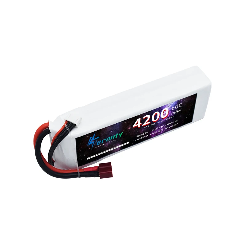 Batería Lipo 3S 11.1V 60C Alta Descarga para Barco Cebo - imagen 3