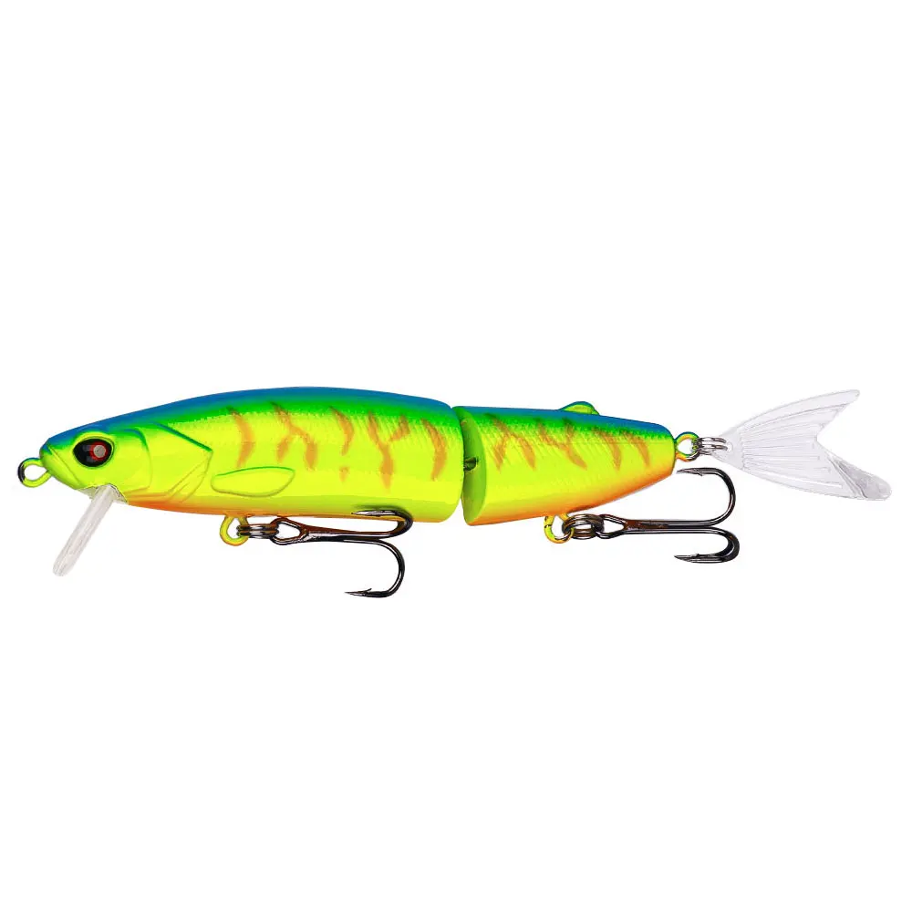 Minnow Wobbler 12 cm hundidor para lucio, lubina y trucha – 10 señuelos - imagen 4