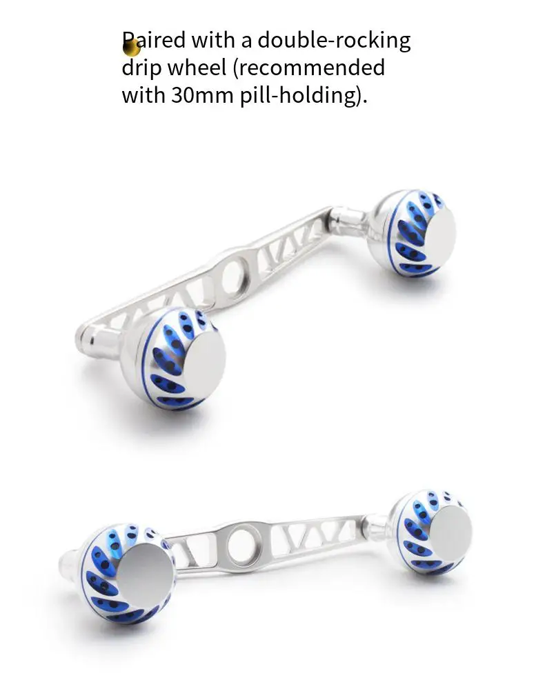 Perilla basculante de carrete de pesca de 30/35/38mm, perilla de Metal, mango eléctrico para carrete de Baitcasting, herramienta de pesca para shimano y Daiwa - imagen 4