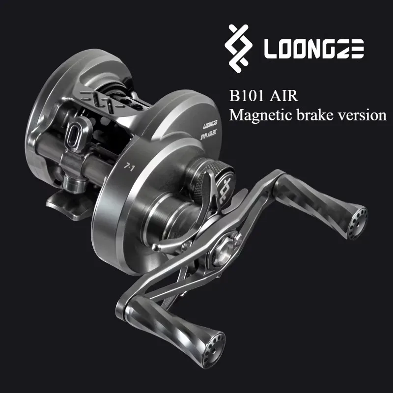 Carrete Longze B101 AIR/DC CNC con freno electrónico - imagen 4