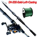 Left-Reel Cast-Rod