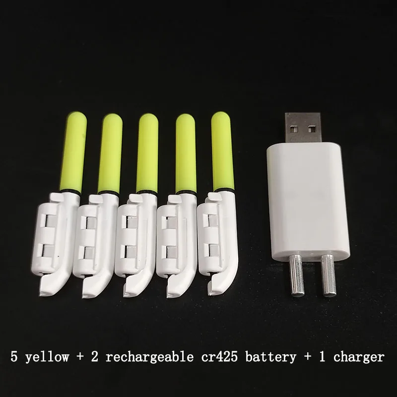 yellow L and charger