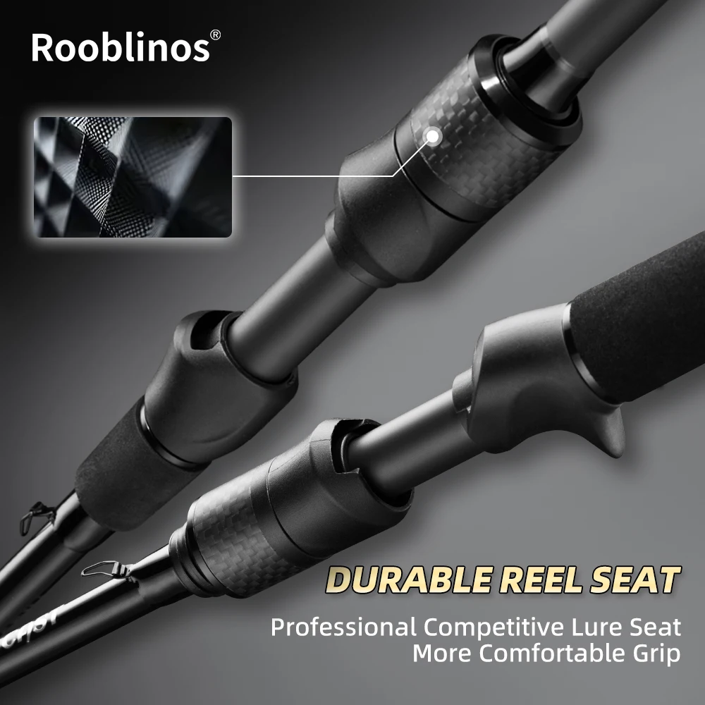 ROOBLINOS BASS Hunter S702L/C702L caña spinning costa ligera - imagen 5
