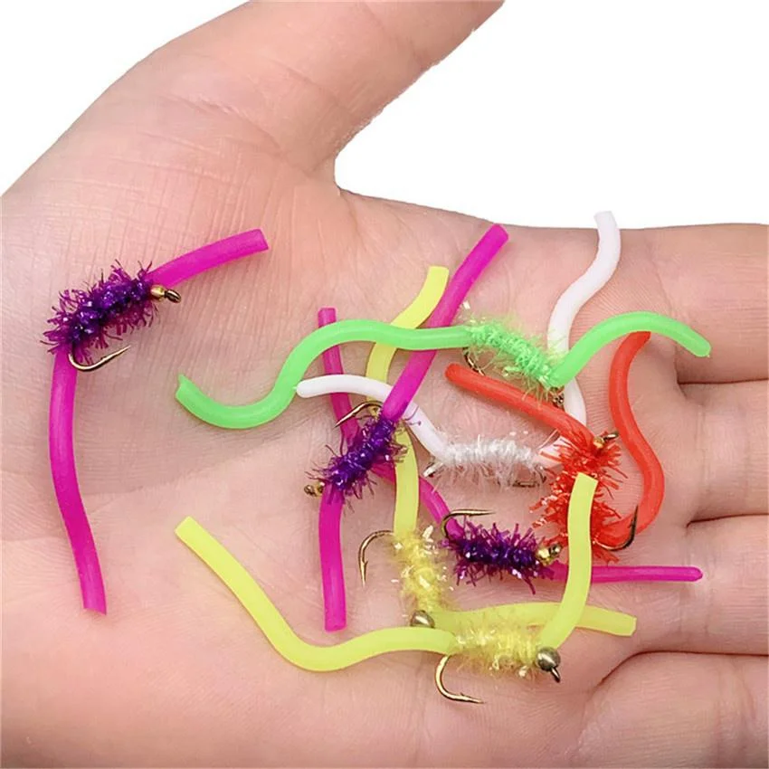 Gusano mosca Sanjuan para trucha y pesca con cebo – Crappie - imagen 5