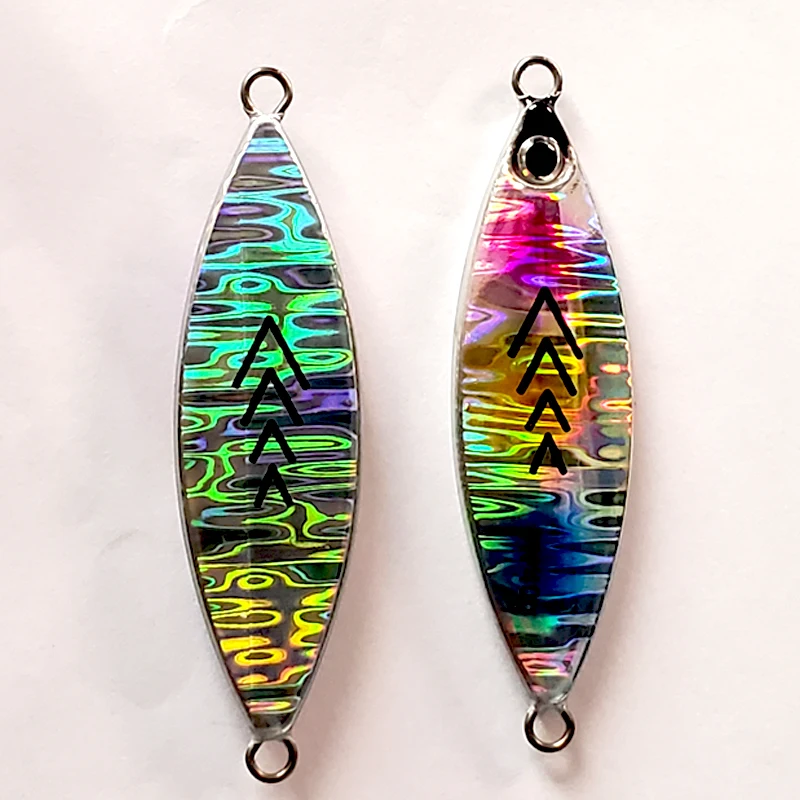 TAKEDO TN003 señuelo tipo anzuelo de agua salada plantillas de paso lento 20G 30G 40G pecking lento fundición Jigging cebo cuchara señuelos de Metal para trucha atún - imagen 2