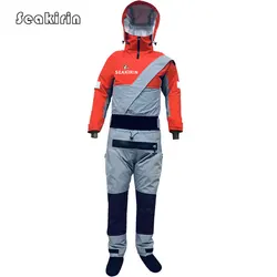 Traje seco transpirable hombre para pesca kayak canoa y ráfting
