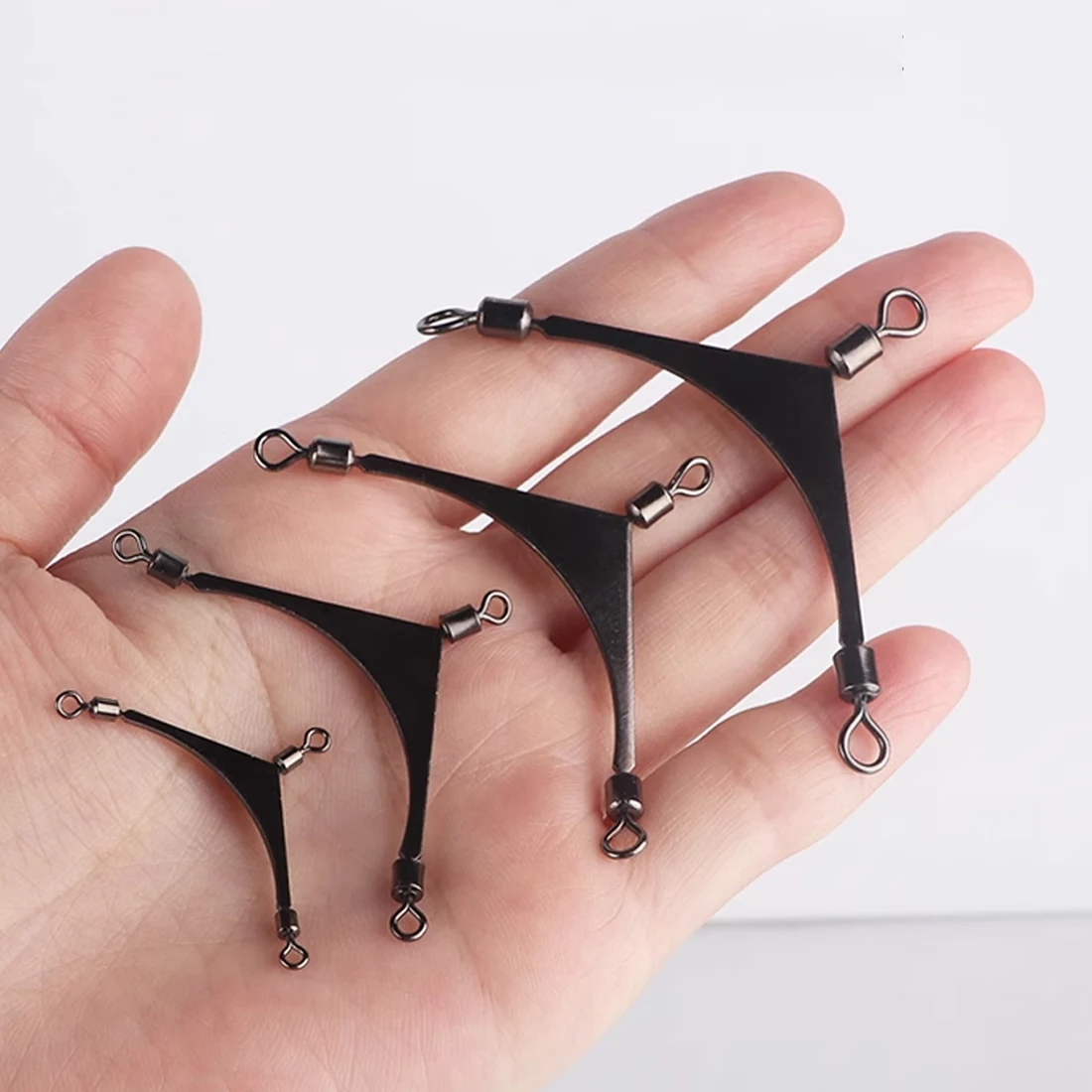 FishTrip-Barra de pesca giratoria de 3 vías, esparcidor de línea de pesca de acero inoxidable - imagen 5