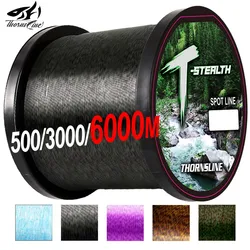 THORNSLINE línea de pesca 3D Spoted biónico fluorocarbono monofilamento