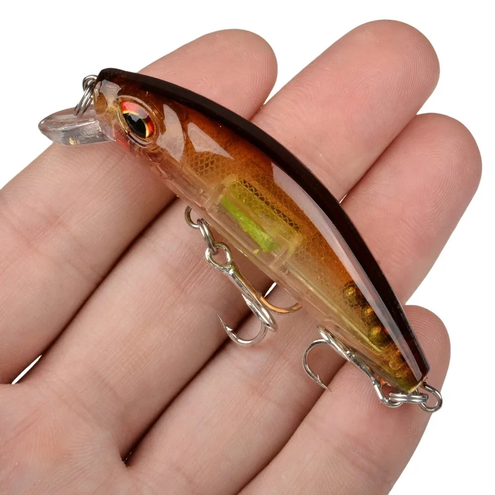 Señuelo Crankbait luminoso láser – Pececillo artificial buceo - imagen 5