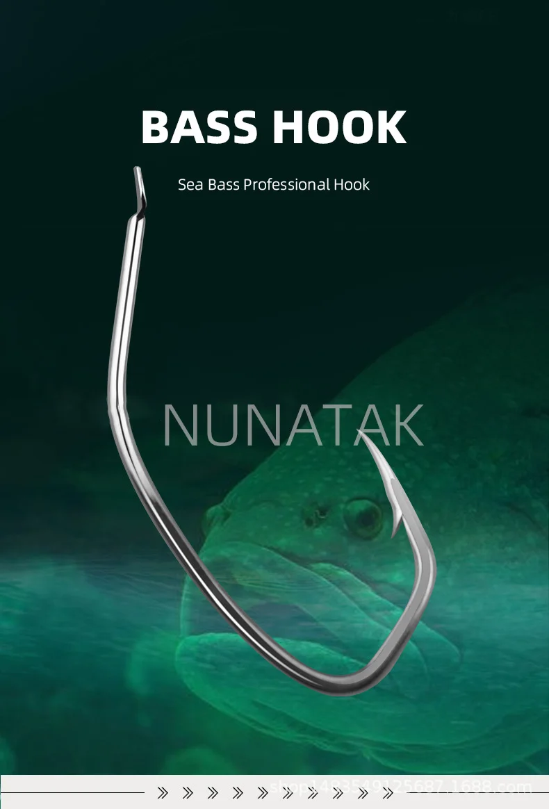 Experimente la emoción de la pesca con nuestro innovador gancho de bajo diseñado para uso profesional