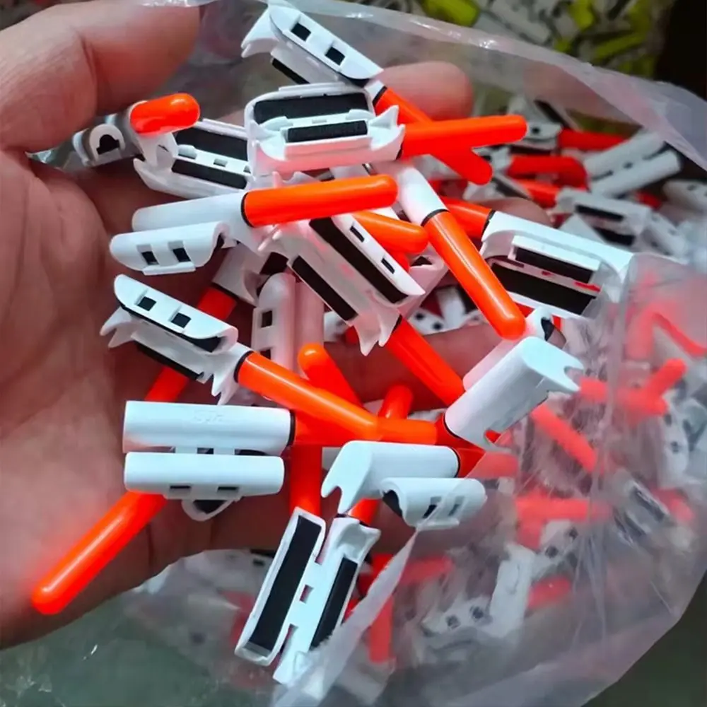 Caña de pescar electrónica, palo luminoso de luz LED extraíble, resistente al agua, aparejos flotantes, pesca nocturna en roca con batería, 1 unidad - imagen 3