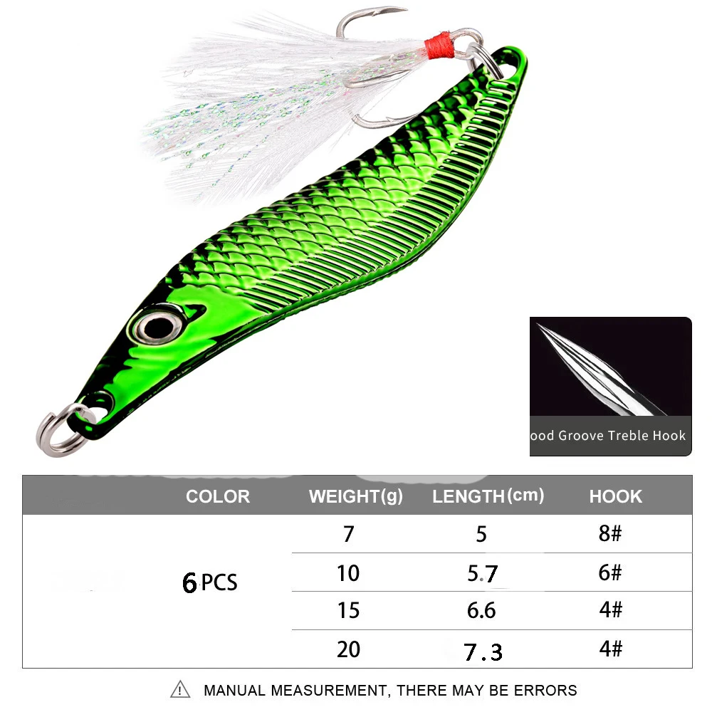 Cuchara giratoria VIB Metal para lubina y perca - imagen 5
