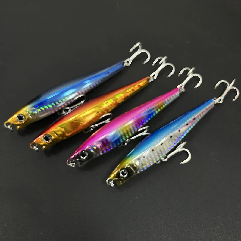 Wobbler Monster Shot – Pencil swimbait hundible para agua salada - imagen 5