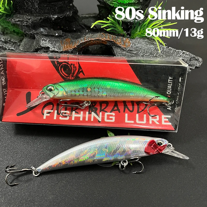Ryuki Jerkbait 80S señuelo trucha para arroyo