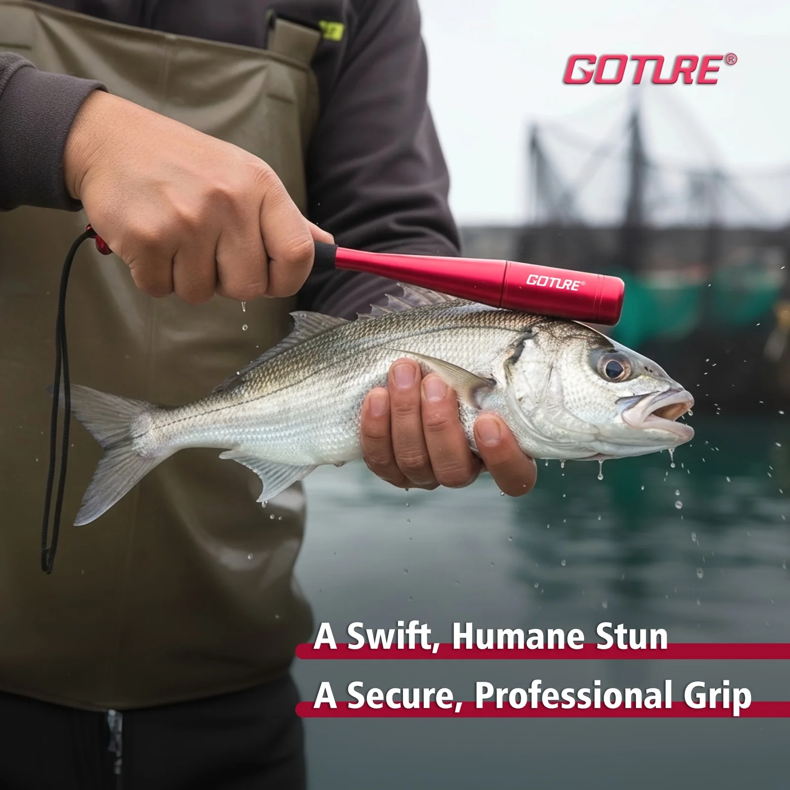 Goture Bate Aturdidor de Aluminio 25 cm - Pesca mar y río - imagen 5