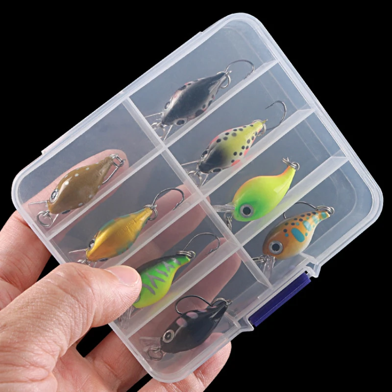 Cebo de pesca biónico de 2,1g, Micro objetos, cebo falso, suministros de pesca en el mar, cebo biónico, Rock Mini Mino, gordito - imagen 3