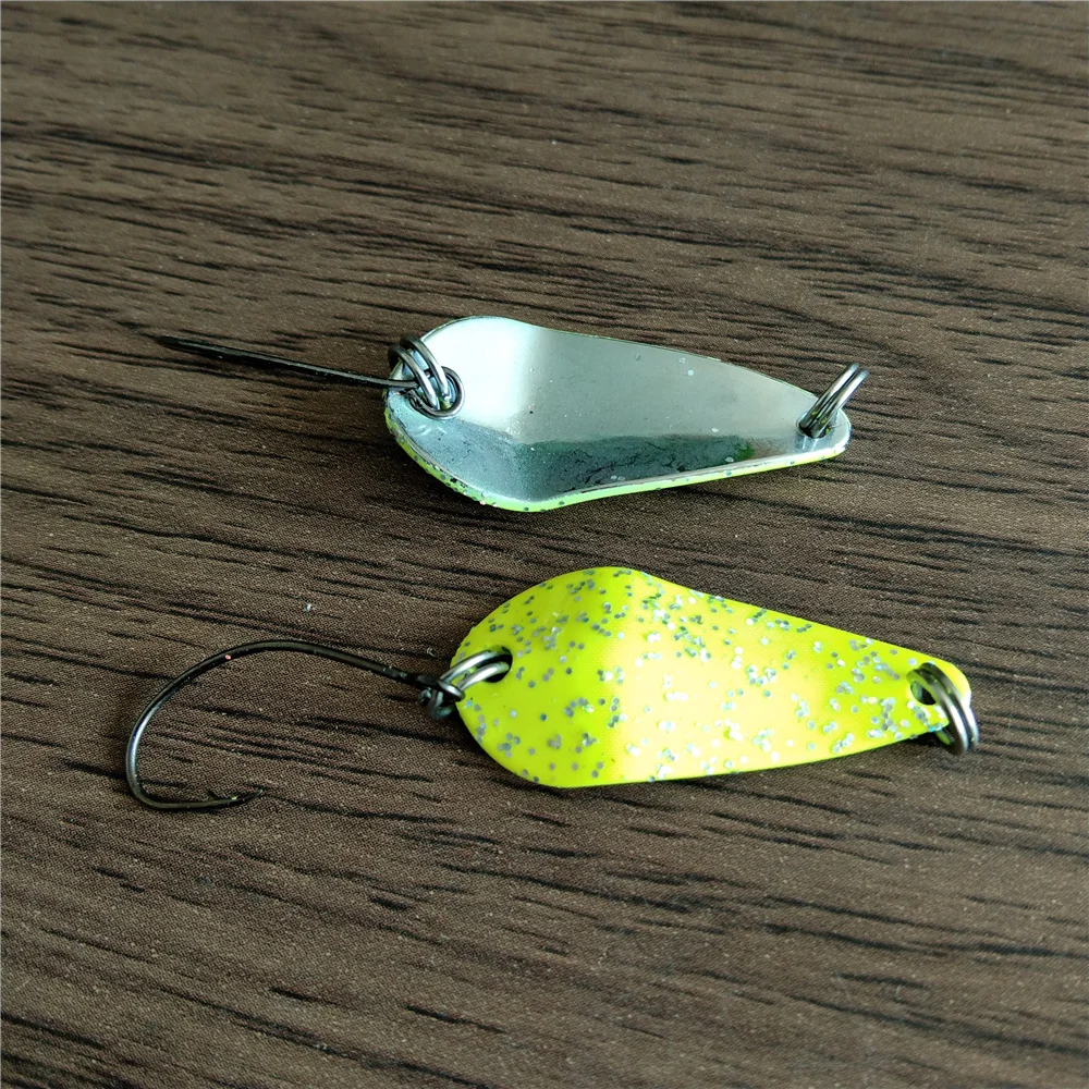 Cucharilla Mini Metal Cobre – Señuelo Trucha Agua Dulce - imagen 4