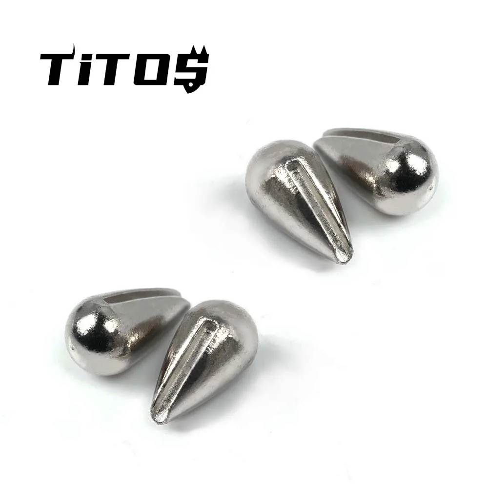 Anzuelo largo de pesca en hielo, cabeza de plantilla de tungsteno, sin gancho, gran oferta - imagen 5