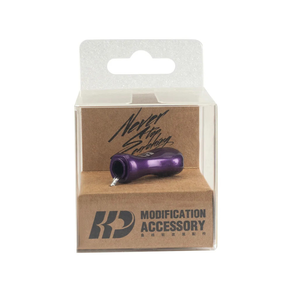 Kingdom 2 uds perilla de mango de carrete de pesca DIY Material TPE accesorios de carrete de pesca adecuados para Daiwa Shimano - imagen 5