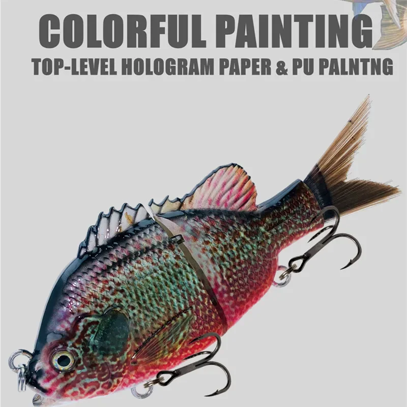 Señuelo Swimbait Hundido Greenspider – Para Bass y Bluegill - imagen 3