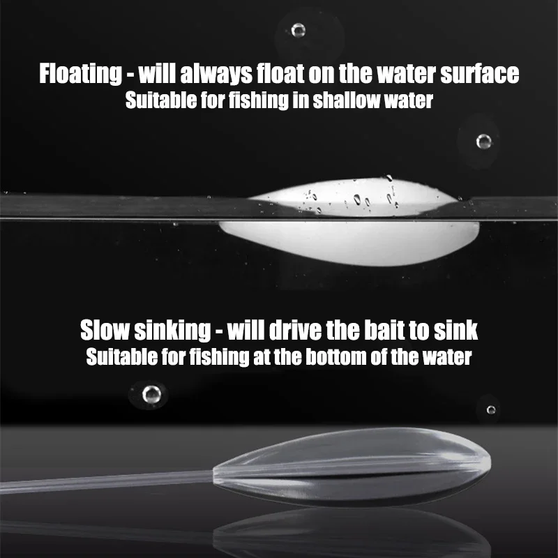 Ayuda de fundición de pesca flotante/hundimiento lento 10g/15g/20g/25g/30g/35g, herramienta de fundición antienredos de fundición larga, accesorios de pesca - imagen 2