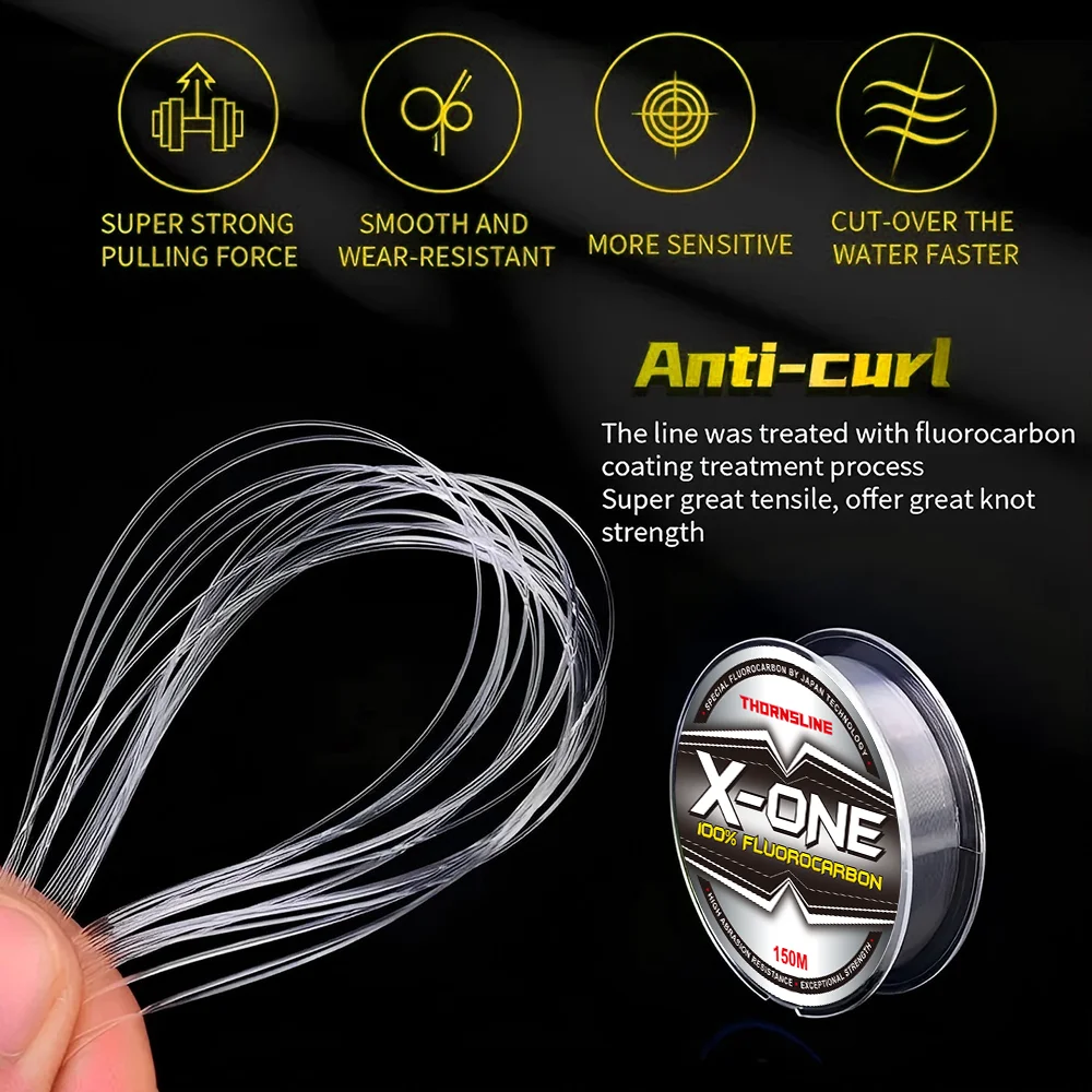 Thornsline Fluorocarbono Monofilamento Invisible - imagen 3