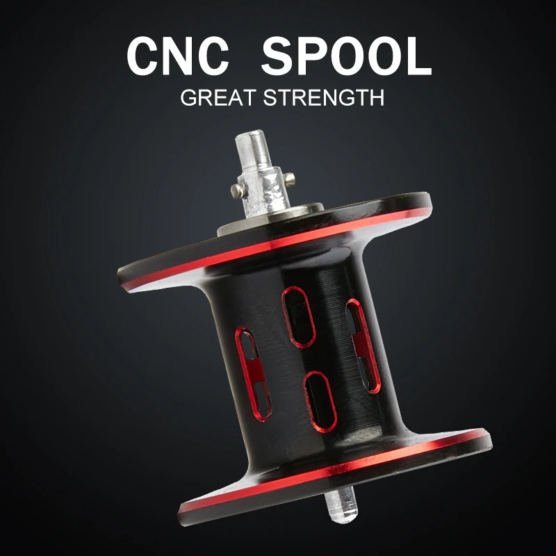 Carrete de pesca BILLINGS, carrete de Baitcasting de arrastre máximo de 8KG con sistema de frenado magnético, relación de engranaje 7,2: 1 para señuelo de agua dulce - imagen 5