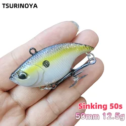 Tsurinoya 50S Vibration Tempter – Senuelo lipless hundido 50mm para Bass y Lucio